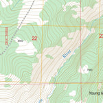 US Forest Service - Topo Fossil Hill, WY FSTopo Legacy digital map