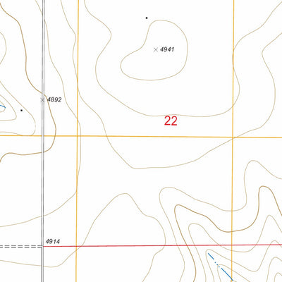 US Forest Service - Topo Fosston, CO FSTopo Legacy digital map
