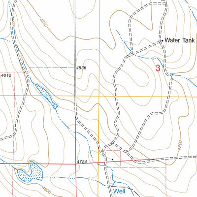 US Forest Service - Topo Fosston, CO FSTopo Legacy digital map