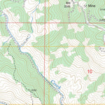 US Forest Service - Topo Foster Mountain, CA FSTopo Legacy digital map