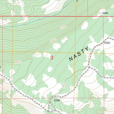 US Forest Service - Topo Foundation Ridge, WA FSTopo Legacy digital map