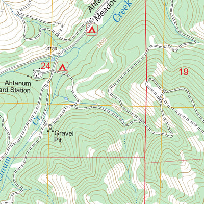 US Forest Service - Topo Foundation Ridge, WA FSTopo Legacy digital map