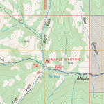 US Forest Service - Topo Fountain Green South, UT FSTopo Legacy digital map