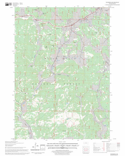 US Forest Service - Topo Fourmile, SD FSTopo Legacy digital map