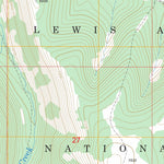 US Forest Service - Topo Fourmile Spring, MT FSTopo Legacy digital map