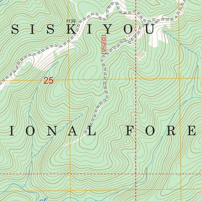 US Forest Service - Topo Fourth of July Creek, OR FSTopo Legacy digital map
