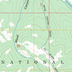 US Forest Service - Topo Fourth of July Peak, ID - WY FSTopo Legacy digital map