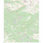 US Forest Service - Topo Fouts Springs, CA FSTopo Legacy digital map