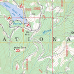 US Forest Service - Topo Fouts Springs, CA FSTopo Legacy digital map