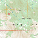 US Forest Service - Topo Fox Butte, OR FSTopo Legacy digital map