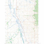 US Forest Service - Topo Fox Gulch, MT FSTopo Legacy digital map
