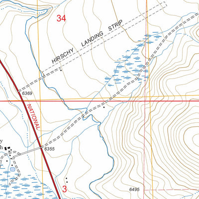 US Forest Service - Topo Fox Gulch, MT FSTopo Legacy digital map