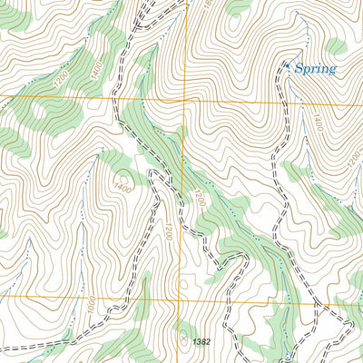 US Forest Service - Topo Foxen Canyon, CA FSTopo Legacy digital map