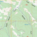 US Forest Service - Topo Francis Canyon, UT FSTopo Legacy digital map