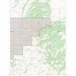 US Forest Service - Topo Francis, MT FSTopo Legacy digital map