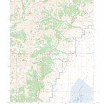 US Forest Service - Topo Franklin Lake NW, NV FSTopo Legacy digital map