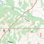 US Forest Service - Topo Franklin Lake NW, NV FSTopo Legacy digital map