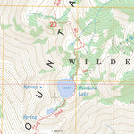 US Forest Service - Topo Franklin Lake NW, NV FSTopo Legacy digital map