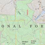 US Forest Service - Topo Franklin, NC FSTopo Legacy digital map