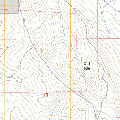 US Forest Service - Topo Freda Creek, WY FSTopo Legacy digital map