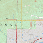 US Forest Service - Topo Freedom Mountain, AR FSTopo Legacy digital map