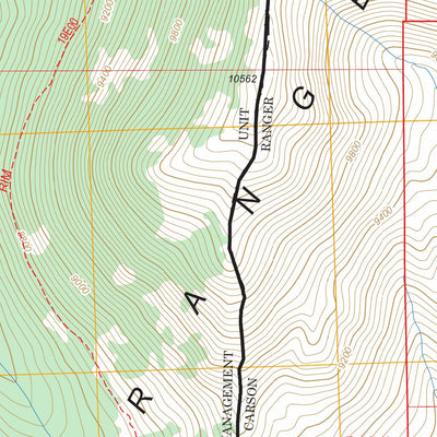 US Forest Service - Topo Freel Peak, CA FSTopo Legacy digital map