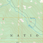 US Forest Service - Topo Freezeout Mountain, MT FSTopo Legacy digital map