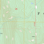 US Forest Service - Topo Fremont Lake North, WY FSTopo Legacy digital map