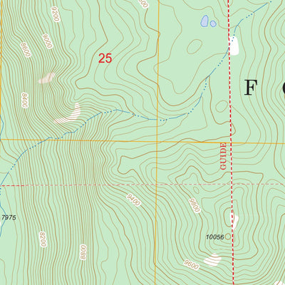 US Forest Service - Topo Fremont Lake North, WY FSTopo Legacy digital map