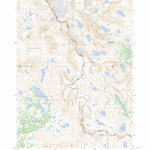 US Forest Service - Topo Fremont Peak South, WY FSTopo Legacy digital map