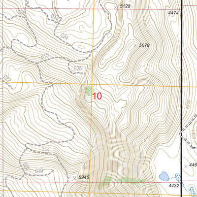 US Forest Service - Topo Fremont Point, OR FSTopo Legacy digital map