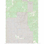 US Forest Service - Topo French Basin, MT FSTopo Legacy digital map