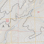 US Forest Service - Topo French Basin, MT FSTopo Legacy digital map