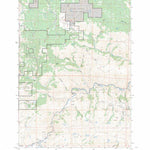 US Forest Service - Topo French Gulch, OR FSTopo Legacy digital map