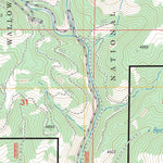 US Forest Service - Topo French Gulch, OR FSTopo Legacy digital map