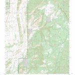 US Forest Service - Topo French Mesa, NM FSTopo Legacy digital map