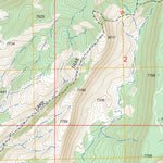 US Forest Service - Topo French Mesa, NM FSTopo Legacy digital map