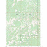US Forest Service - Topo French Mountain, ID FSTopo Legacy digital map