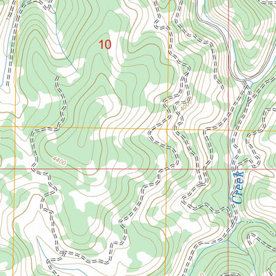 US Forest Service - Topo French Mountain, ID FSTopo Legacy digital map