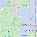 US Forest Service - Topo Friday Bay, MN FSTopo Legacy digital map