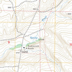US Forest Service - Topo Frost Creek, NV FSTopo Legacy digital map