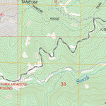US Forest Service - Topo Frost Mountain, WA FSTopo Legacy digital map