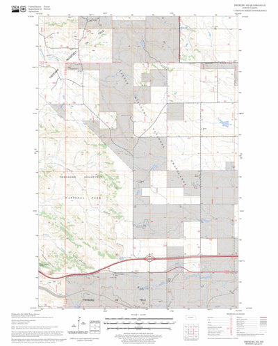 US Forest Service - Topo Fryburg NE, ND FSTopo Legacy digital map