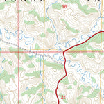 US Forest Service - Topo Fryburg NW, ND FSTopo Legacy digital map