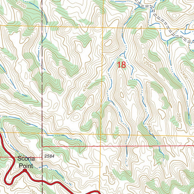 US Forest Service - Topo Fryburg NW, ND FSTopo Legacy digital map