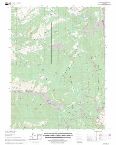 US Forest Service - Topo Fulford, CO FSTopo Legacy digital map