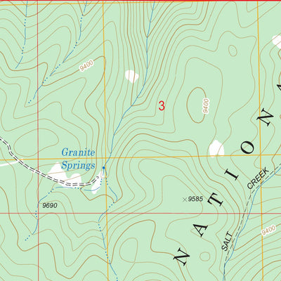 US Forest Service - Topo Fulford, CO FSTopo Legacy digital map