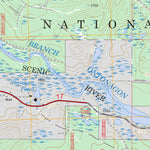 US Forest Service - Topo Fuller, MI FSTopo Legacy digital map