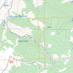 US Forest Service - Topo Funny Butte, OR FSTopo Legacy digital map