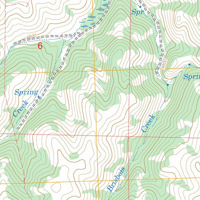 US Forest Service - Topo Funny Butte, OR FSTopo Legacy digital map